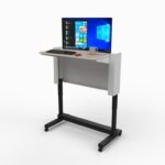 WerXtation Plus Sit Stand Desk standing height